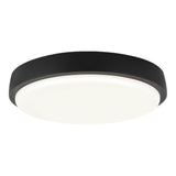 Zane Flush Mount 12 Inch Matte Black