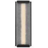 Zayde Wall Sconce Large Black By Hinkley
