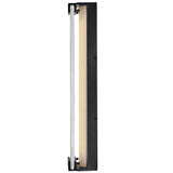 Zayde Wall Sconce Large Black By Hinkley