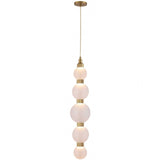 Zayna Pendant Light White By Avenue Lighting