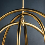 Zeme Chandelier Large By Corbett Detailed View1