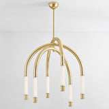 Zeme Chandelier Medium By Corbett Lifestyle View1