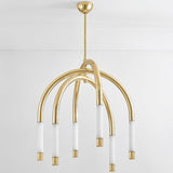 Zeme Chandelier Medium By Corbett Lifestyle View