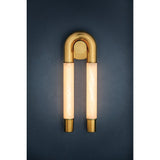 Zeme Wall Sconce by Corbett