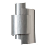 Zen Wall Sconce, shown in Sterling, by Hubbardton Forge