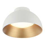 Zenith Flush Mount 16 Inch Matte White