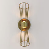 Zeta Wall Sconce Natural Aged Brass by Maxim Lighting