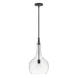 Ziggy Medium Pendant - Black - by Hinkley