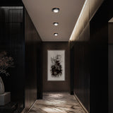 Zircle Flush Mount Black By Schonbek Beyond - Lifestyle View1