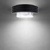 Zircle Flush Mount Black By Schonbek Beyond - Lifestyle View