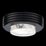 Zircle Flush Mount Black By Schonbek Beyond