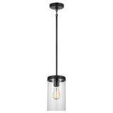 Zire Pendant — 6", Midnight Black