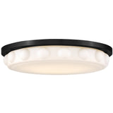 Zoey Flush Mount Medium Black By Hinkley