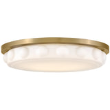 Zoey Flush Mount Medium Lacquered Brass By Hinkley