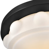 Zoey Flush Mount Small Black By Hinkley - Detailed View