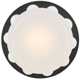 Zoey Flush Mount Small Black By Hinkley - Down View