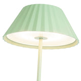 Zola Portable Table Lamp Sage Green By Kuzco Detailed View