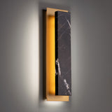 Zurich Wall Sconce By Modern Forms Black Aged Brass Detailed View