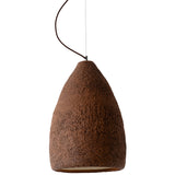 Zyon Ceramic Pendant Light Cynnamon By Geo Contemporary - Detailed View