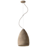 Zyon Ceramic Pendant Light Ivory By Geo Contemporary
