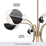 Arcus Chandelier lifestyle 6