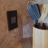 Adorne 1 Gang Cast Metal Wall Plate by Legrand Adorne, Finish: Black Nickel, Brushed Black Nickel, Brushed Satin Brass-Legrand Adorne, Brushed Stainless Steel, Coffee-Legrand Adorne, Matt Antique Copper-Legrand Adorne, Oiled Rubbed Bronze, Satin Black-Kichler, Nickel Satin, , | Casa Di Luce Lighting