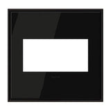 Adorne 2 Gang Cast Metal Wall Plate by Legrand Adorne, Finish: Black Nickel, Brushed Black Nickel, Brushed Satin Brass-Legrand Adorne, Brushed Stainless Steel, Coffee-Legrand Adorne, Matt Antique Copper-Legrand Adorne, Oiled Rubbed Bronze, Satin Black-Kichler, Nickel Satin, , | Casa Di Luce Lighting