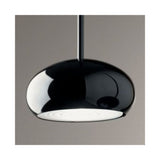 Boa S Glossy Black Pendant Light by De Majo | FLOOR MODEL