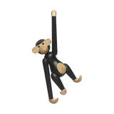 Kay Bojesen Monkey, Dark Stained Oak, Mini By Kay Bojesen