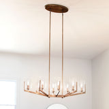 Nye Oval Chandelier lifestyle 1