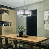 Titus Drum Round Chandelier lifestyle 2