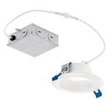 Direct To Ceiling Recessed Downlight White