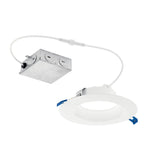 Direct To Ceiling Recessed Downlight White