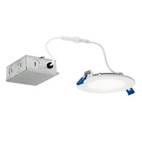 Direct To Ceiling Slim Recessed Downlight White
