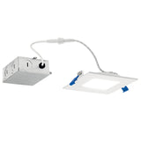 Direct To Ceiling Slim Recessed Downlight White