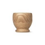 Kay Bojesen Menageri Egg cup, Oak, H: 2.2", 2 Pcs. By Kay Bojesen