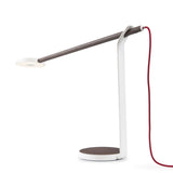 Gravy LED Desk Lamp by Koncept, Finish: Silver, White Matte, Wood Color: Maple-Cerno, White Oak, Walnut-LZF, | Casa Di Luce Lighting