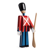 Kay Bojesen Guardsman With Gun, Red/Blue/White, H: 8.9" By Kay Bojesen