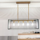 Linara Cylinder Linear Chandelier lifestyle 1