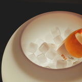 Sphere Battery Wine Cooler Lamp - cooler with ice cubes