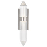 Langston Large Bath Sconce By Tech Lighting, Finish: Polished Nickel