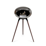 Le Feu Ground High Dome <br>Chromed Silver