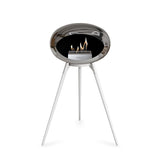 Le Feu Ground High Dome <br>Chromed Silver