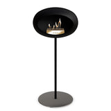 Le Feu Steel High Dome <br>Black
