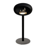 Le Feu Steel High Dome <br>Black