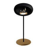 Le Feu Steel High Dome <br>Black