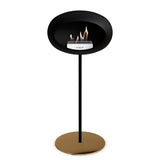 Le Feu Steel High Dome <br>Black