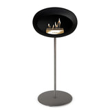Le Feu Steel High Dome <br>Black