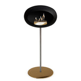 Le Feu Steel High Dome <br>Black