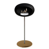 Le Feu Steel High Dome <br>Black